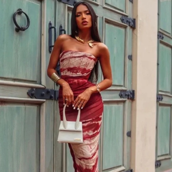 Zara Premium Midi Tulle Dres - Picture 14 of 16